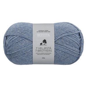 Novita - 7 Brothers - Solids – The Wool Pirate