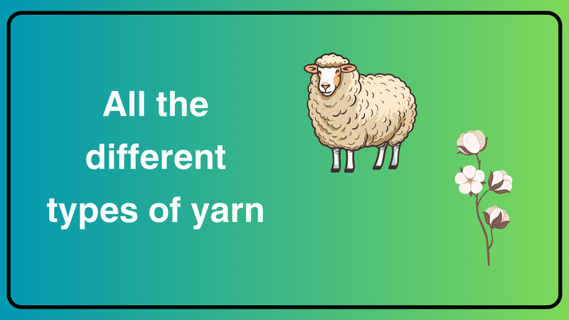 Banner with a picture of a cartoon sheep and a flower