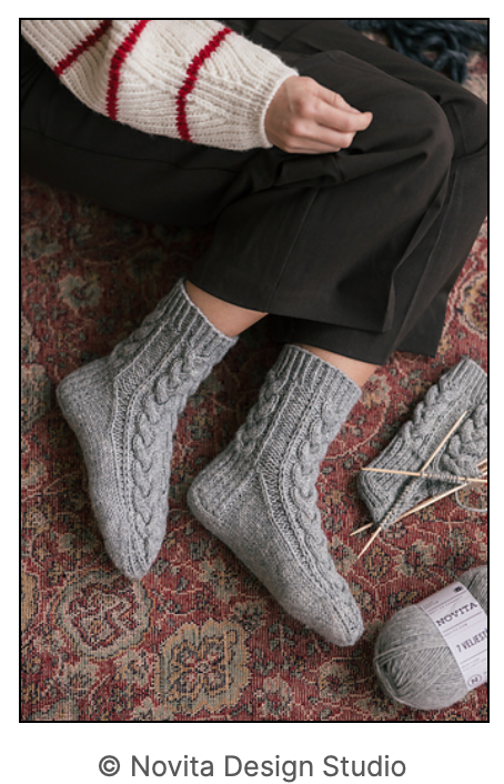 image or moorland cable socks