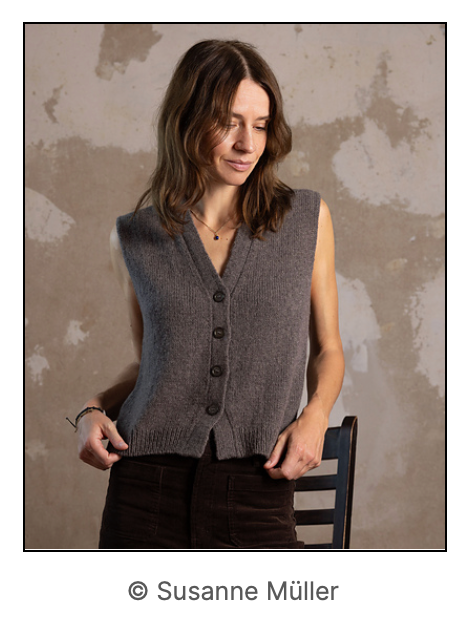 TONI Vest by Susanne Muller