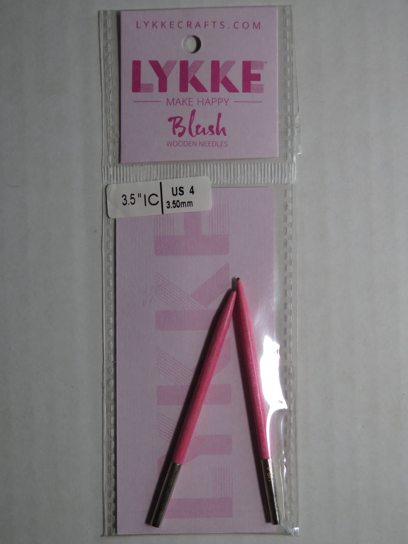 Lykke Blush - 3.5in Interchangeable Needle Tips US4 3.50mm