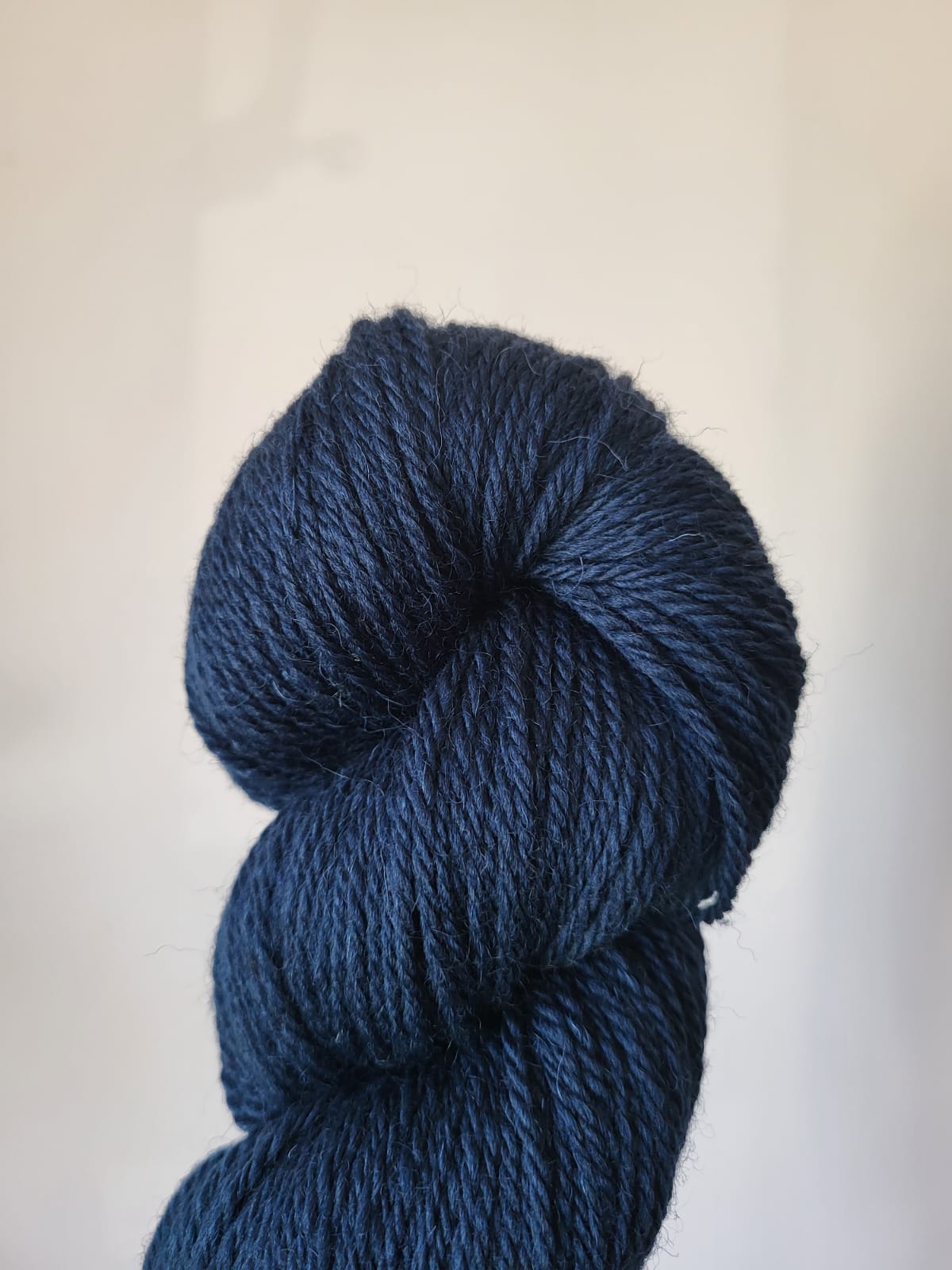 Close up of Buchanan DK - deep blue colour