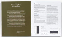 sample of inside content on measuring stitch gauge
