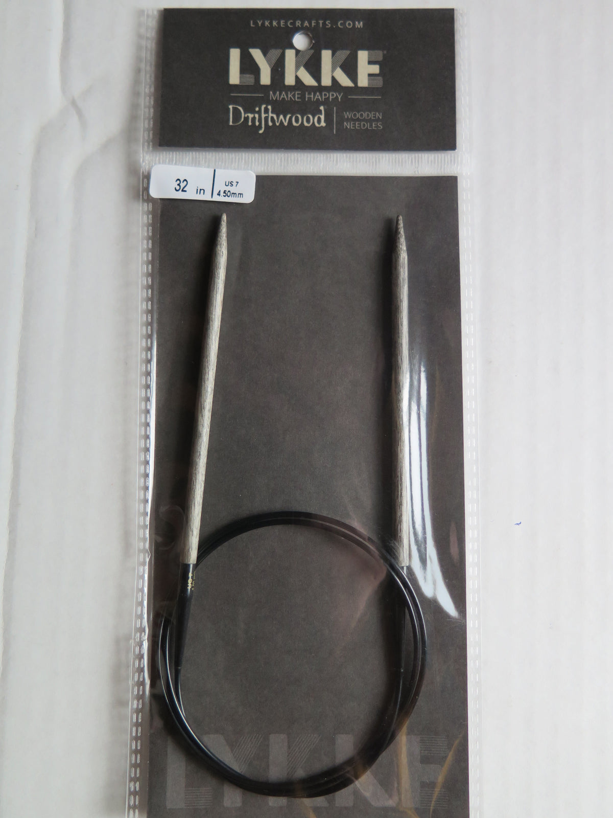 Lykke Driftwood 32in US7 4.50mm Circular Needle