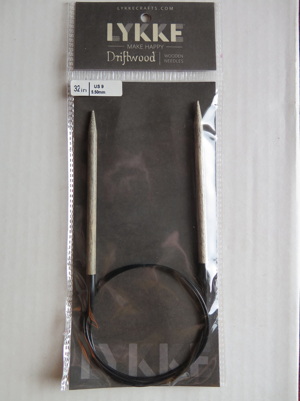 Lykke Driftwood 32in US9 5.50mm Circular Needle