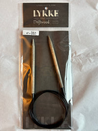 Lykke - Fixed Circular Needles - Driftwood