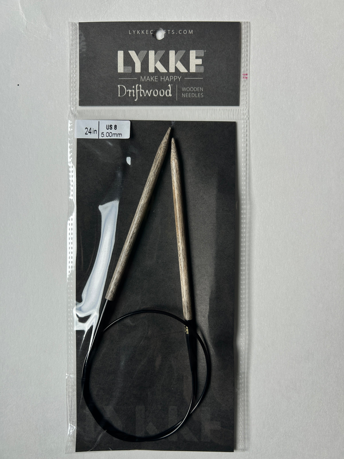 Lykke Driftwood 24" fixed circular needle - US 8 5.00mm