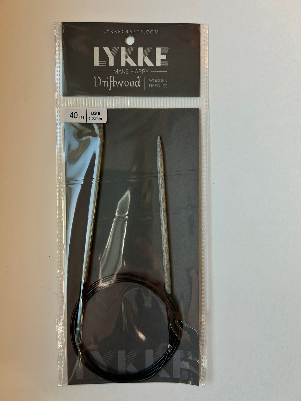 Lykke Driftwood 40" fixed circular needle - US 6 4.00mm