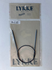 Lykke - 16in - Fixed Circular Needles - Indigo