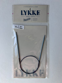 Lykke - 16in - Fixed Circular Needles - Indigo