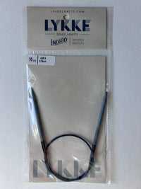 Lykke - 16in - Fixed Circular Needles - Indigo
