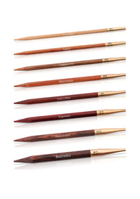 Knitter's Pride Knit & Sip Gift Set - close up of needles