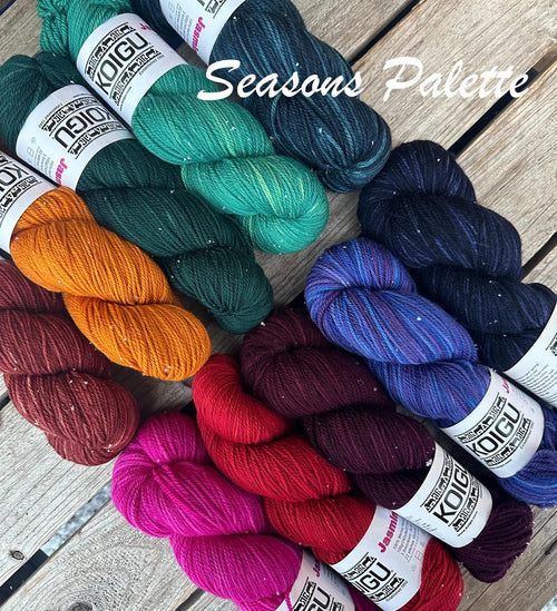 Koigu Jasmine DK - Photo of Seasons Palette