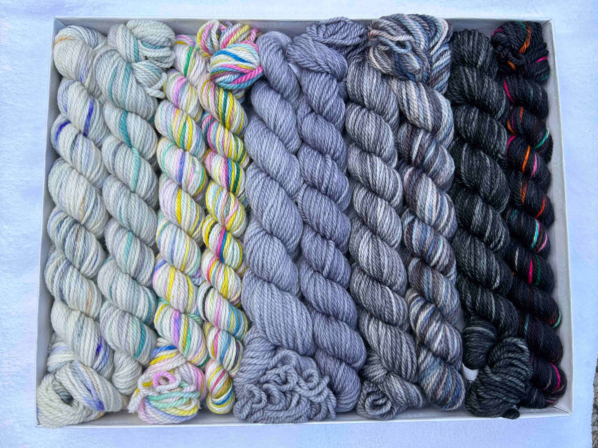 Koigu Jasmine DK Pencil Box - Silver City