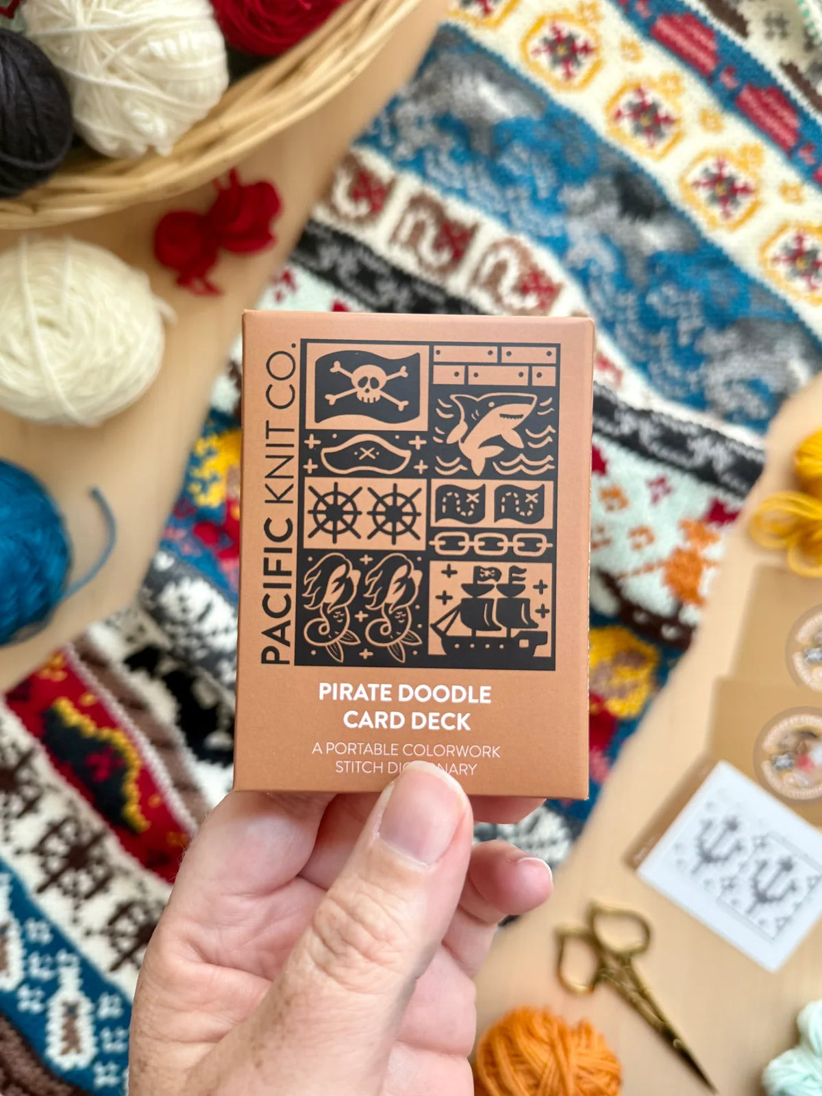Pacific Knit Co - Pirate Doodle Card Deck (half deck)