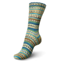 Regia Schachenmayr - Folkloric Sock yarn - Colour 3083 Green Teal