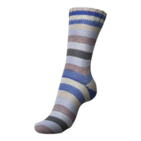 Regia - Magic Mirror Sock Yarn - colour 02737 Blue Grey