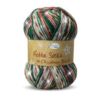 Rellana Flotte 2023 Christmas 4-Ply Sock Yarn - Sparkle