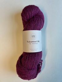 Tukuwool DK H29 Syli - purple single skein