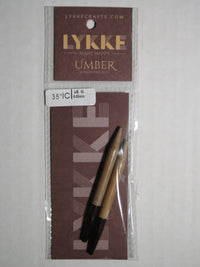 Lykke Umber 3.5in Interchangeable Needle Tips - US10 6.00mm