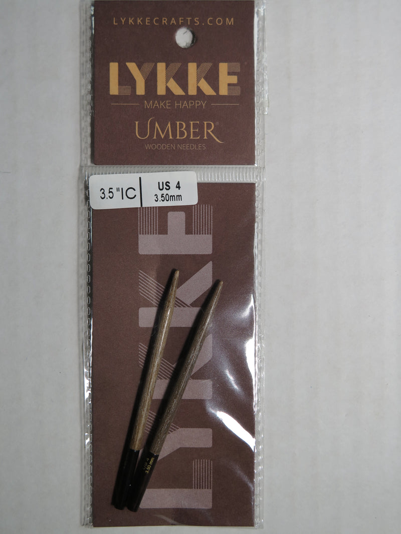 Lykke Umber 3.5in Interchangeable Needle Tips - US4 3.50mm