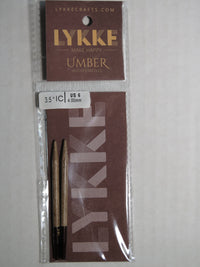 Lykke Umber 3.5in Interchangeable Needle Tips - US6 4.00mm