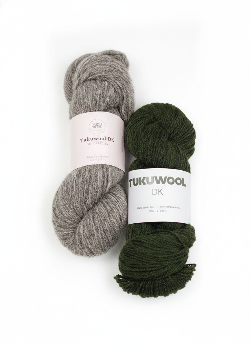Muisto Hat and Mittens by Ronja Hakalehto - Yarn Kit