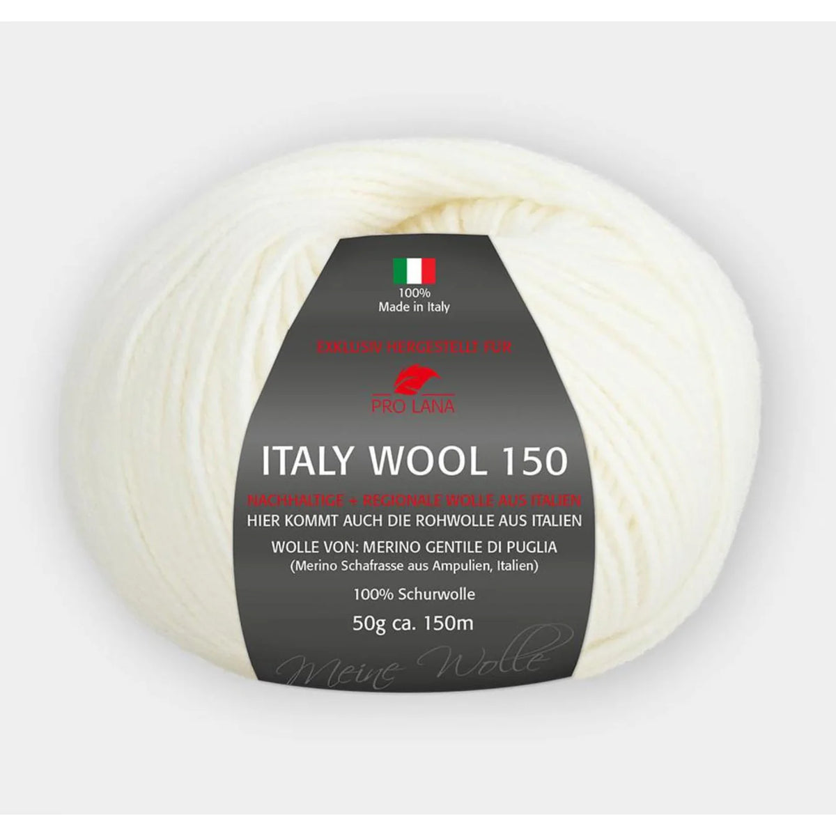 Pro Lana Italy Wool 150 - Colour 101 White