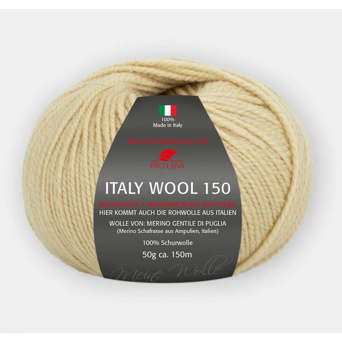 Pro Lana Italy Wool 150 - Colour 105 Camel