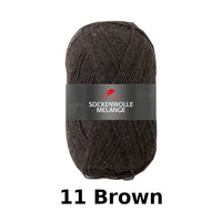 Pro Lana Sockenwolle Melange - Colour 11 Brown
