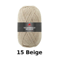 Pro Lana Sockenwolle Melange - Colour 15 Beige