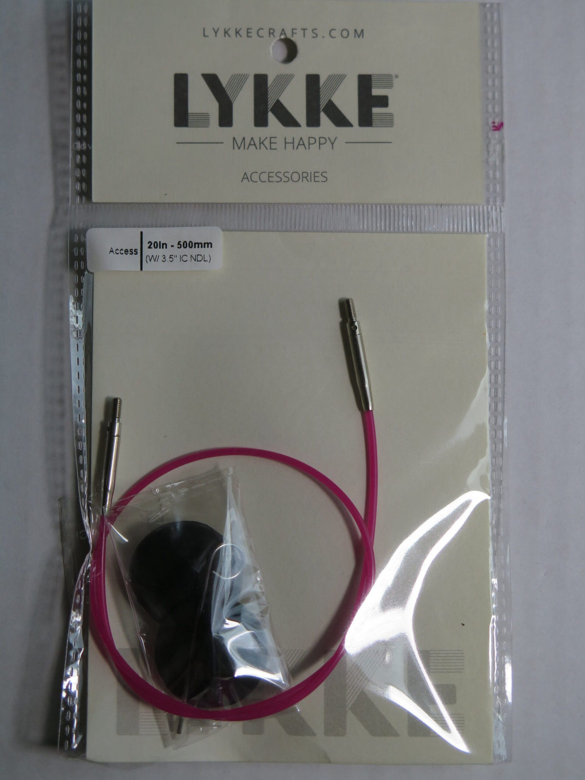 Lykke 20in cord Pink