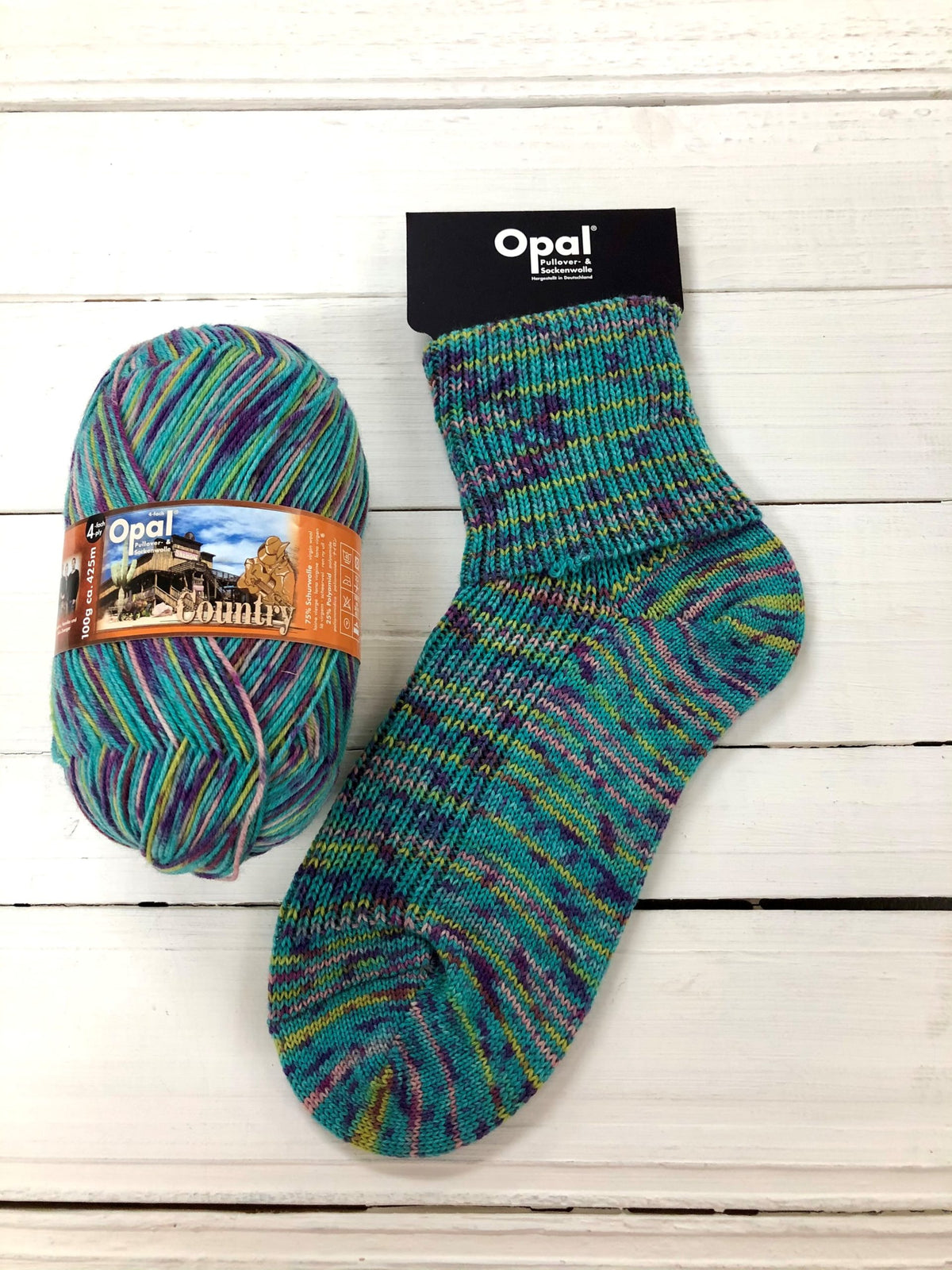 Opal Sock Yarn - Country 11293 Saloon