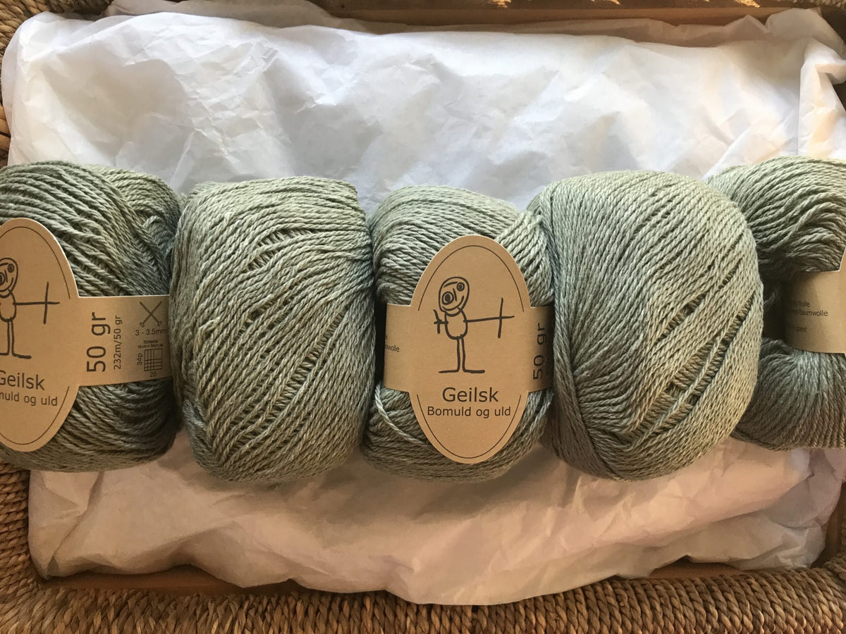 Geilsk - Bomuld og uld - Color 45 Sage