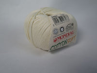 Mondial Cotton Soft Bio - Colour 0466 Off White