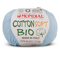 Mondial Cotton Soft Bio - Colour 0916 Blue