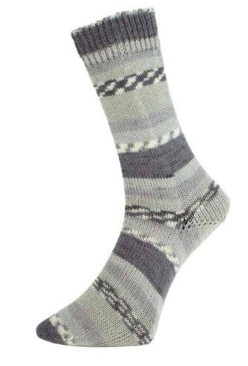 Pro Lana Fashion K Sock Yarn - Colour 611 Grey