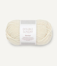 Sandnes Garn Double Sunday - Petite Knit Colour 1012 Whipped Cream