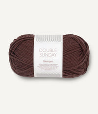 Sandnes Garn Double Sunday - Petite Knit Colour 4018 Coffee Bean