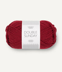 Sandnes Garn Double Sunday - Colour 4236 Deep Red