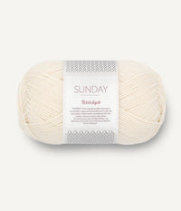 Sandnes Garn - Sunday - Petite Knit Colour 1012 Whipped Cream