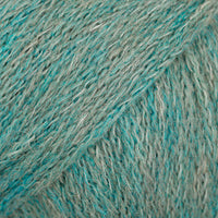 Drops Sky Yarn - Colour 06 Sea Green close up