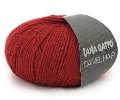 Lana Gatto Camel Hair Colour 5912 - Red